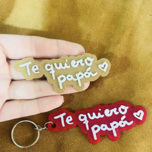 Pack Llavero + Pin Caligrafía